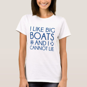 Camiseta Me Gustan Los Grandes Barcos