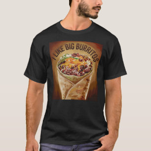 Camiseta Me Gustan Los Grandes Burritos