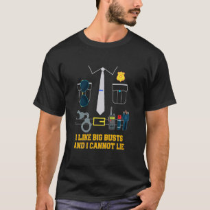 Camiseta Me gustan los grandes bustos y no puedo mentir a o