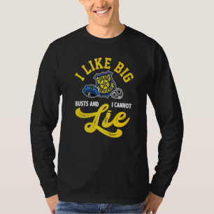 Camiseta Me Gustan Los Grandes Bustos Y No Puedo Mentir La