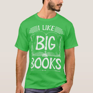 Camiseta Me Gustan Los Grandes Libros