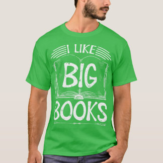 Camiseta Me Gustan Los Grandes Libros