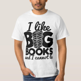Camiseta Me Gustan Los Grandes Libros Y No Puedo Mentir Lee