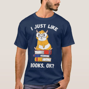 Camiseta Me Gustan Los Libros Que Leen Rat Guinea Cerdo Gus