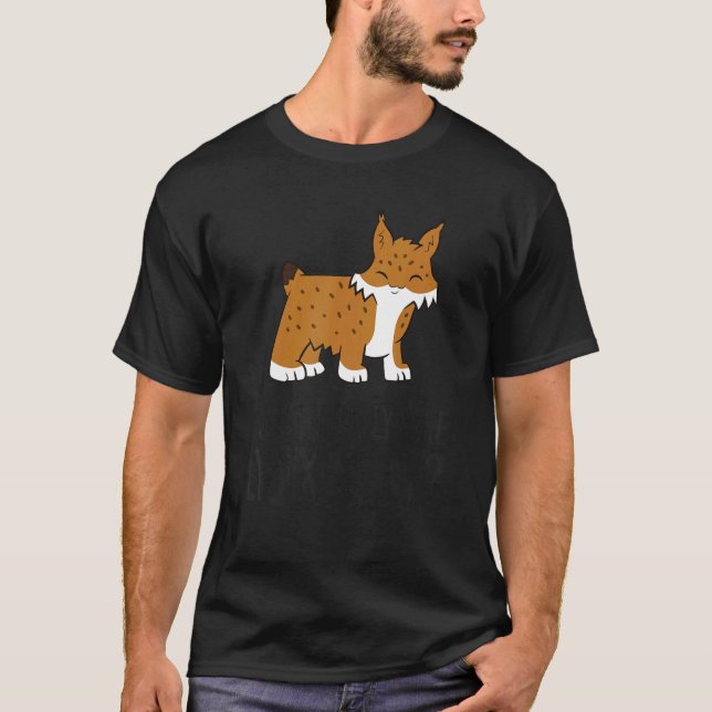 Camiseta Me Gustan Los Linces Ok Cute Lynx Cat (Anverso)