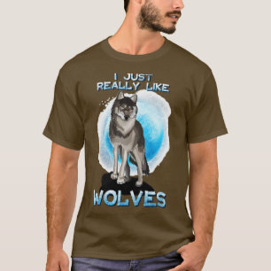 Camiseta Me Gustan Los Lobos