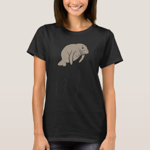 Camiseta Me Gustan Los Manatíes Y Tal Vez Como 3 Personas M