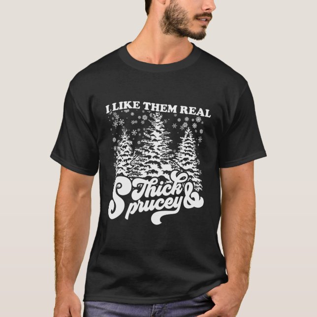 Camiseta Me Gustan Los Navidades Muy Gruesos Y Asequibles. (Anverso)