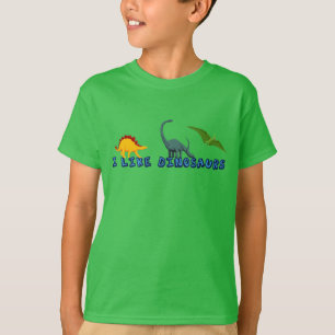 Camiseta Me Gustan Los Niños De Dinosaurios