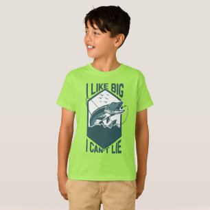 Camiseta Me gustan los peces grandes y no puedo mentir lubi