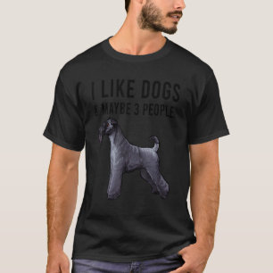 Camiseta Me Gustan Los Perros De Kerry Blue Terrier Y Quizá