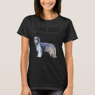 Camiseta Me Gustan Los Perros Pastores Pirineos Y Quizá 3 P