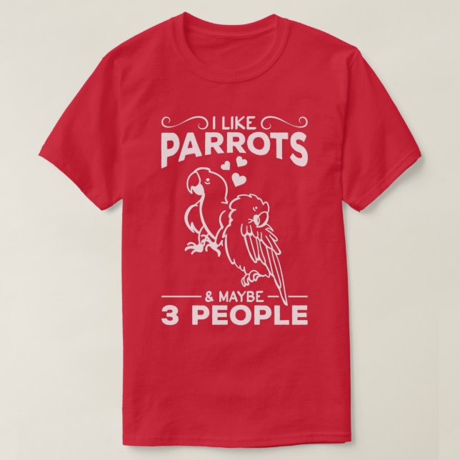 Camiseta Me Gustan Los Perros... Quizá 3 Personas. (Diseño del anverso)