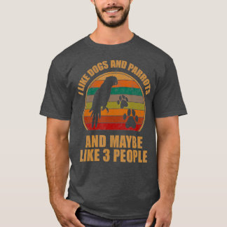 Camiseta Me Gustan Los Perros Y Los Hermanos Y Quizá 3 Pers