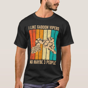 Camiseta Me gustan los pinchos de Gabón y tal vez 3 persona