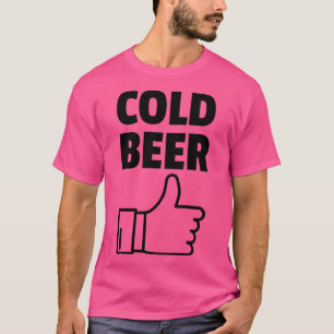 Camiseta Me Gustan Los Pulgares De Cerveza Fría