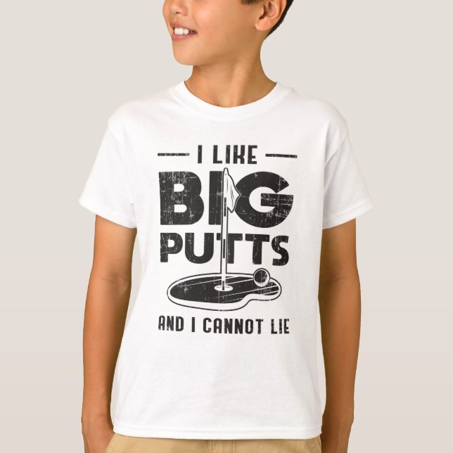 Camiseta Me Gustan Los Puts Grandes Y No Puedo Mentir El Re (Anverso)