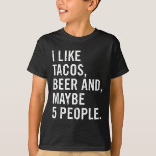 Camiseta Me Gustan Los Tacos Cinco De Mayo