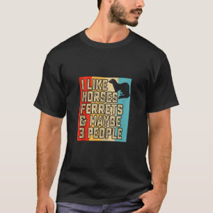 Camiseta Me Gustan Los Toros De Caballo Y Quizá 3 Personas 