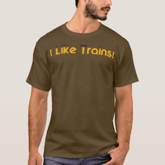 Camiseta Me Gustan Los Trenes 1