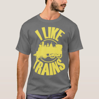 Camiseta Me Gustan Los Trenes 3