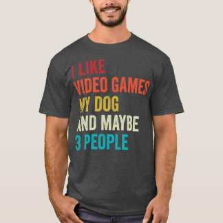 Camiseta Me gustan los videojuegos y mi jugador de juegos d