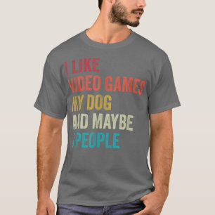 Camiseta Me gustan los videojuegos y mi jugador de juegos d