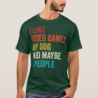 Camiseta Me gustan los videojuegos y mi jugador de juegos d