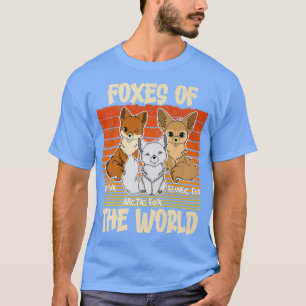 Camiseta Me Gustan Los Zorros Y Quizá 3 Personas, El Amor A