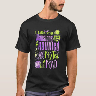 Camiseta Me Gustan Mis Sions Embrujados Mi Té Un Poco Loco