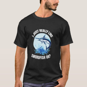 Camiseta Me Gustan Mucho El Pez Espada OK Pesca En Aguas Pr
