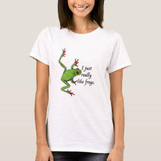 Camiseta Me Gustan Mucho Las Ranas