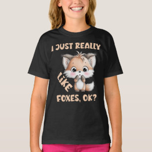 Camiseta Me Gustan Mucho Los Zorros Ok