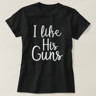 Camiseta me gustan sus armas