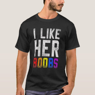 Camiseta Me Gustan Sus Boobes Lgbt Orgullo Apoyo Arcoiris