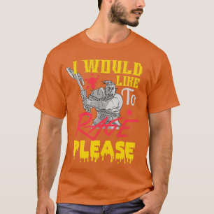 Camiseta Me gustaría rabiar, por favor