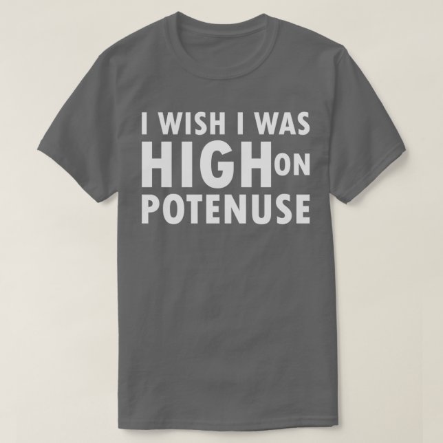 Camiseta Me gustaría ser Alta en Potenuse T (Diseño del anverso)