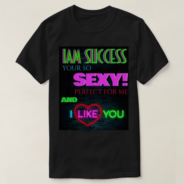 CAMISETA ME GUSTAS (Diseño del anverso)