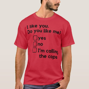 Camiseta Me gustas. ¿Te gustas?