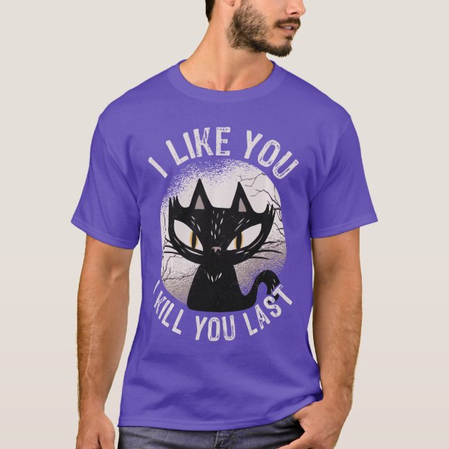 Camiseta Me Gustas Te Mato Último Cómic de Terror Divertido (Anverso)