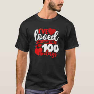 Camiseta Me ha encantado mi clase durante 100 días.