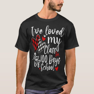 Camiseta Me ha encantado mi clase durante 100 días de clase