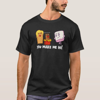 Camiseta Me Haces Malvavisco Caliente S'Mores Camping Smore