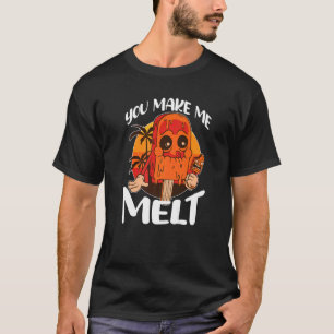 Camiseta Me Haces Melar La Paleta De La Crema De Hielo