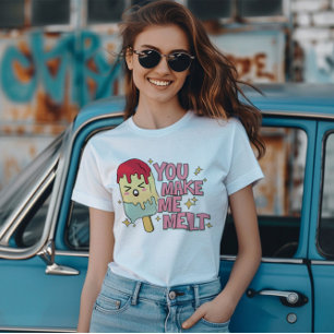 Camiseta Me Haces Melt Cute Valentine