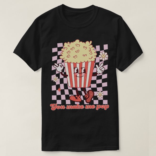Camiseta Me haces pop (Diseño del anverso)