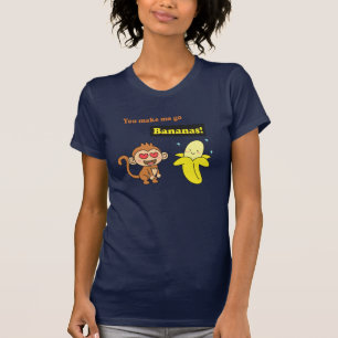 Camiseta Me haces volver loco, Humor de Amor Encantador