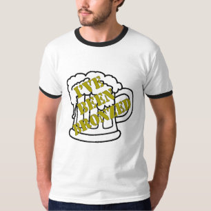 Camiseta Me han bronceado - taza negra