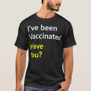 Camiseta Me han vacunado para que le den una vacuna de vacu