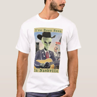 Camiseta Me Han Visto En Nashville Alien